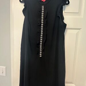 Lilly Pulitzer black shift dress
